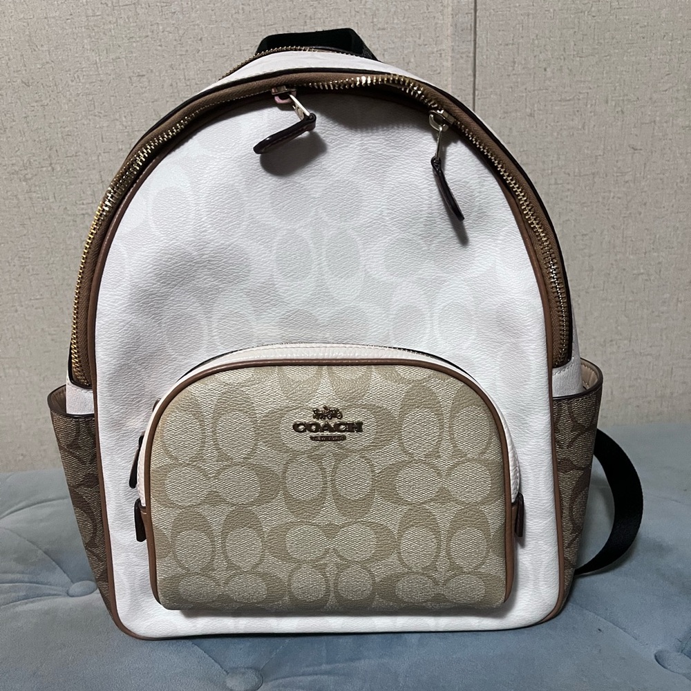 Coach Court canvas backpack